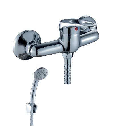 Смеситель Rossinka  B35-41  д/душа  одноручный (35мм) , хром  