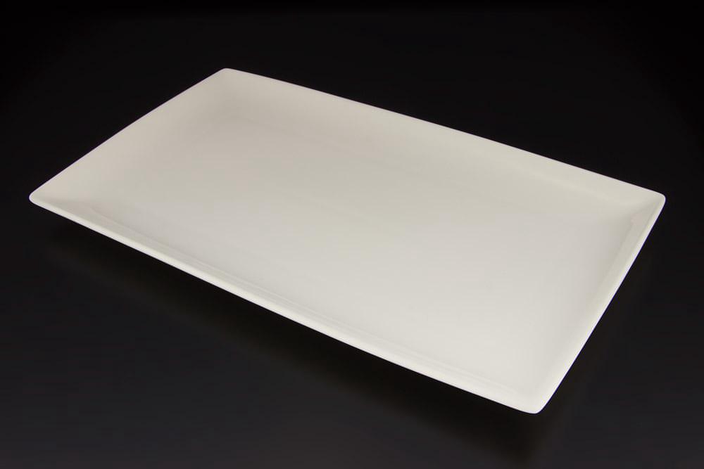 CORONE White Блюдо фк022 прямоугольное 331х195х20мм (4/24)