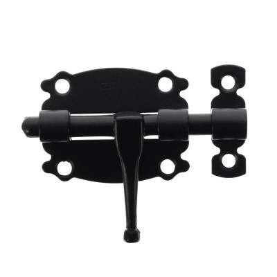 Шпингалет  Amig  484-60 (черный)  6119