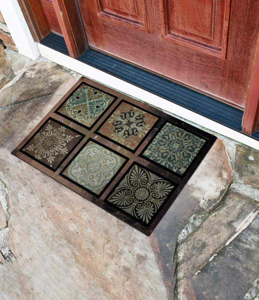 Коврик придв. флокированный 45х75  Ланже  6668-08