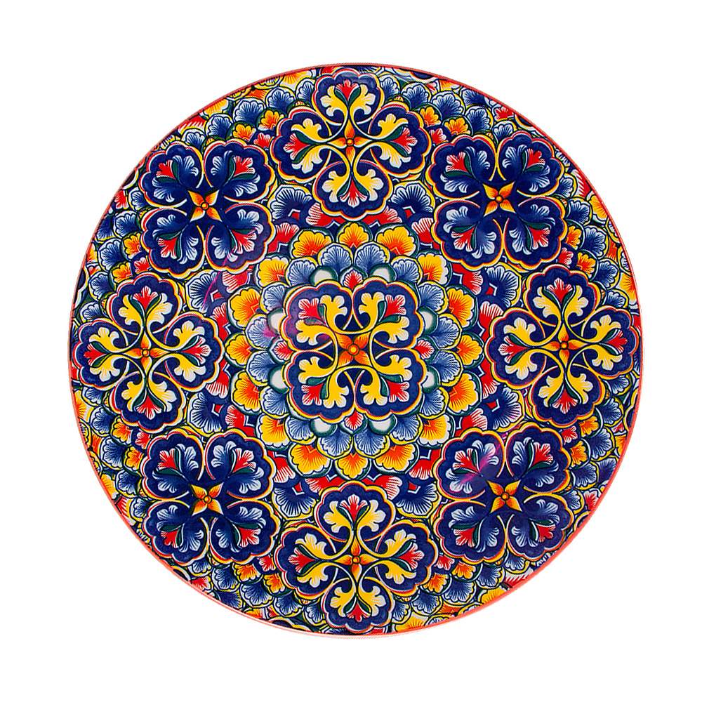 NOUVELLE HOME Arabesque красный Тарелка 0860216 21,5х2см