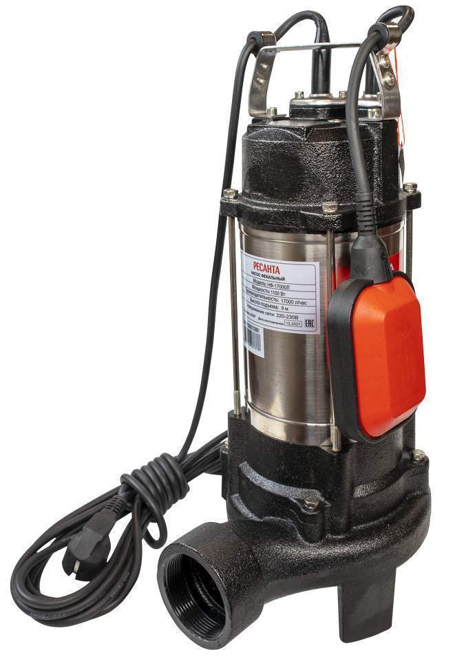 Насос Фекальный Ресанта НФ-17000Л 77/5/3