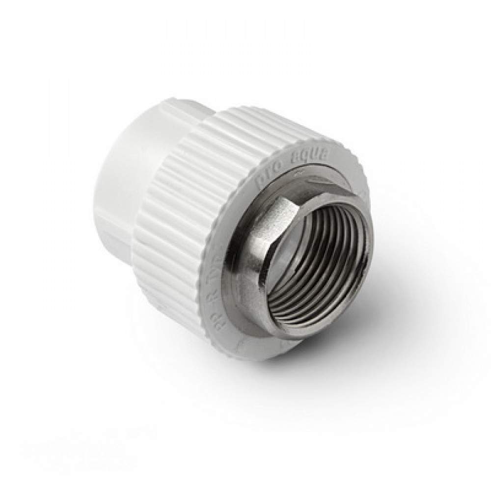 Муфта комб. внутр. 40х1 1/4В  серая Pro Agua PA22520PG