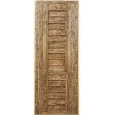 Дверь из липы глухая 1,9х0,7м  искусств.состар., с коробкой из сосны  32262