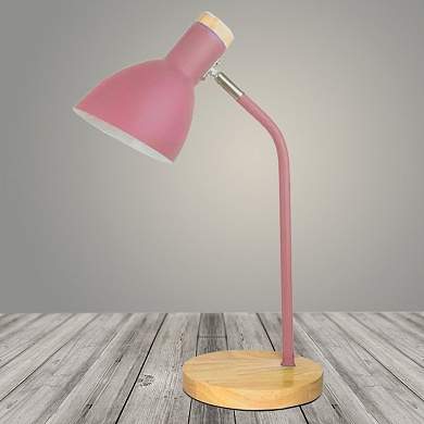 Светильник настольный M-876 E27 60W, розовый, MRE 22