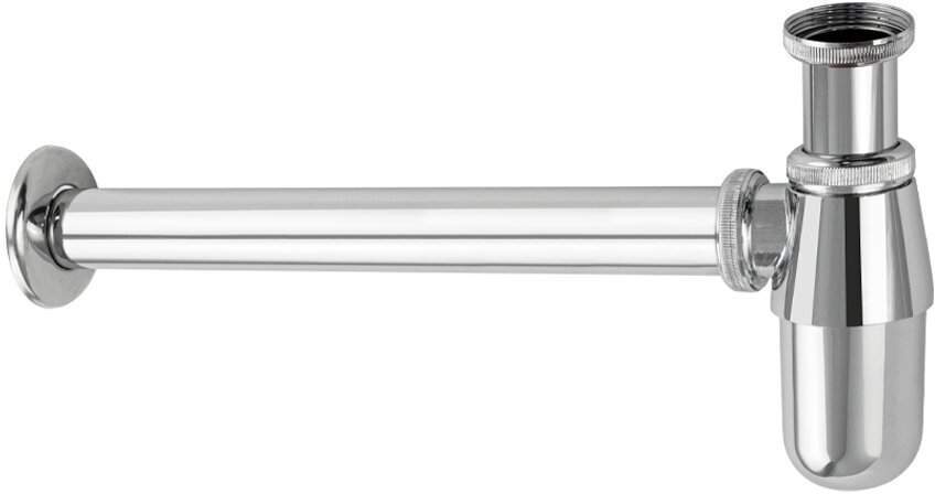 Нижняя часть сифона  Brimix  8725 нерж.ст антиванд.