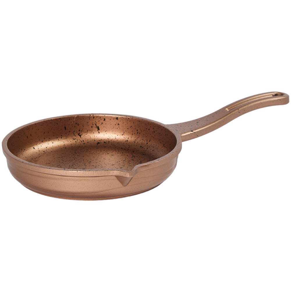 O.M.S. Cuprum(медь) Сковорода-мини 3720-Cp с носиком 14х2,8см с а/п покрытием 