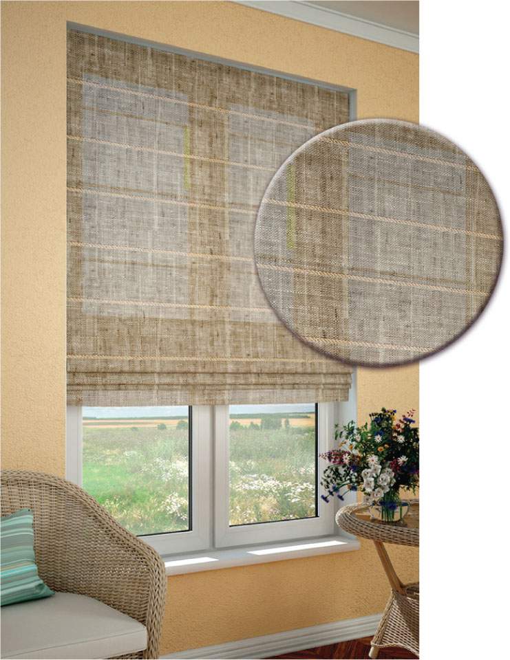 Римская штора ткань  Эстель 160х160