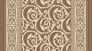 Ковер Татами  78031/23/1  0,6*1,1 овал