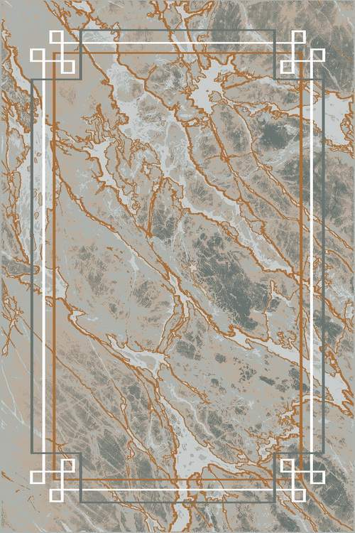 Ковер Аврора  4158/b1/ar  1,0х2,0 овал