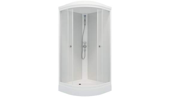 Душевая кабина Ультра 80*80 А п/к низк.поддон  прозр.стекло ДН4( 7 мест)