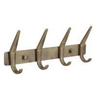 Планка Veragio GIFORTES VR.GFT-9074.BR  с 4-мя крючками  L24,5см  бронза