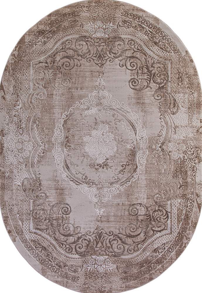 Ковер ARMINA  03707A 2,0х2.9  BROWN/BROWN овал