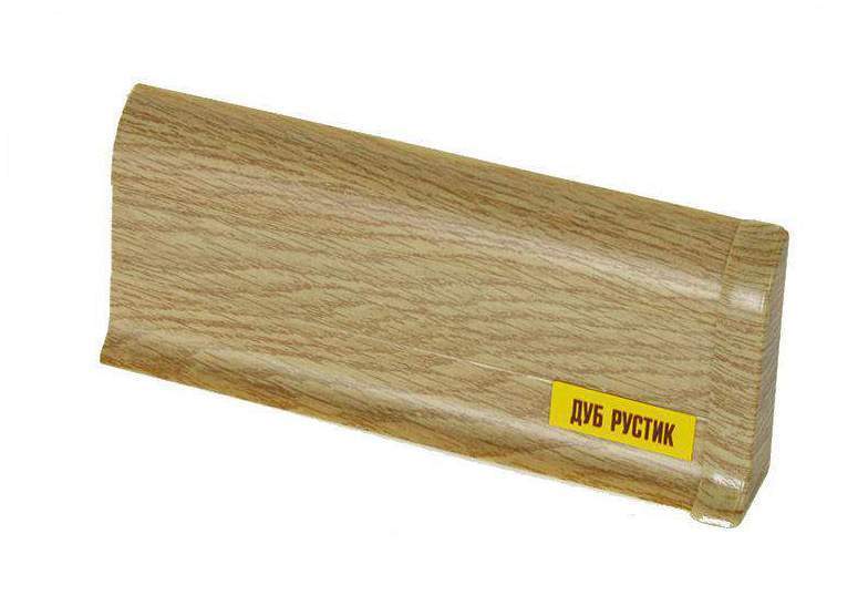 211 Плинтус н/п Идеал Комфорт, Дуб рустик, 55мм/2,2м