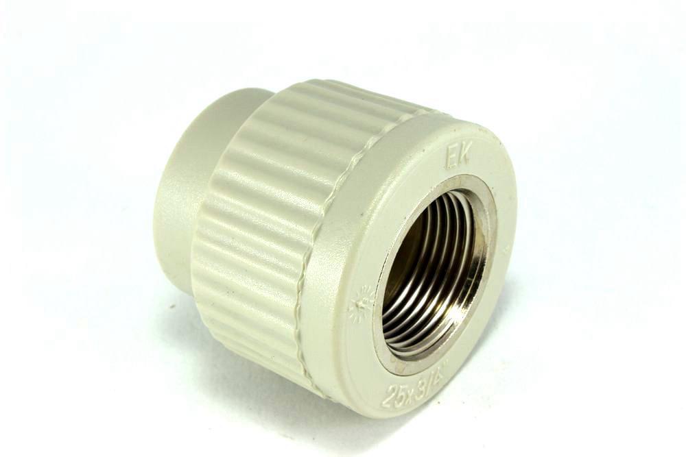 Муфта комб.внутр. 25х3/4  Ekoplastik  (10/100)