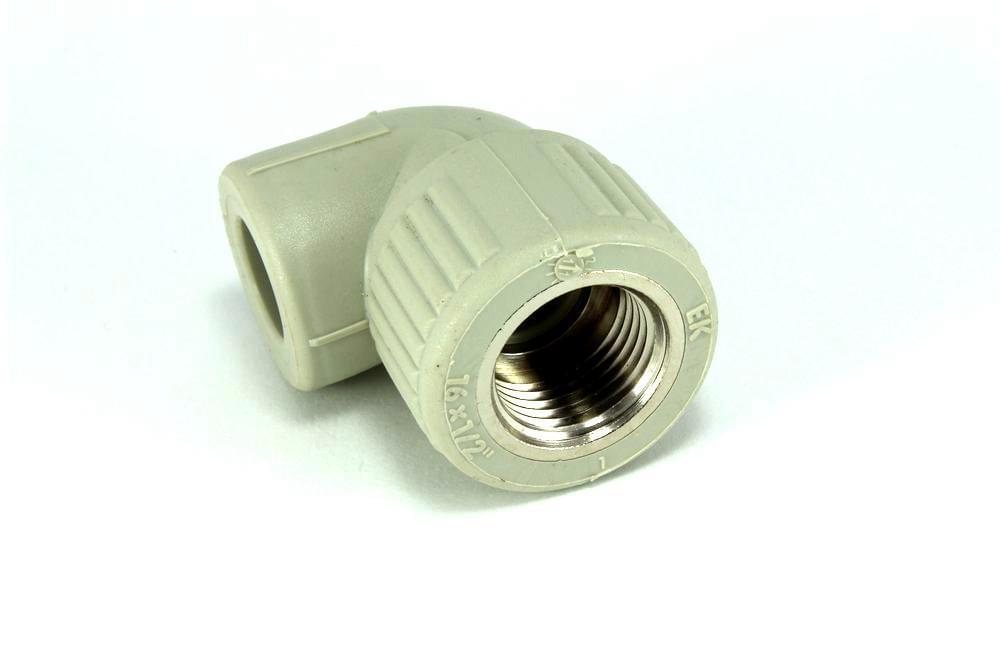 Колено комб.внутр. 16х1/2"  Ekoplastik