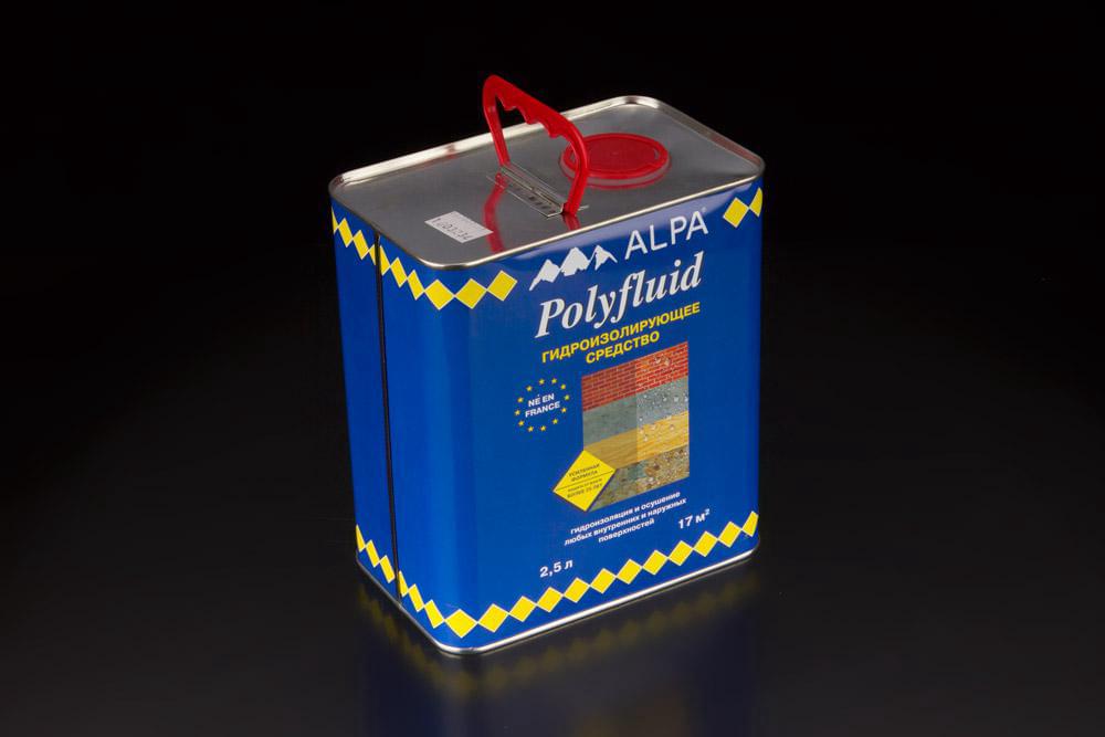 Влагозащитный состав Полифлюид  2.5л   Альпа