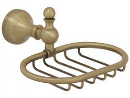 Мыльница-решетка Veragio GIALETTA VR.GIL-6452.BR  настенная  бронза