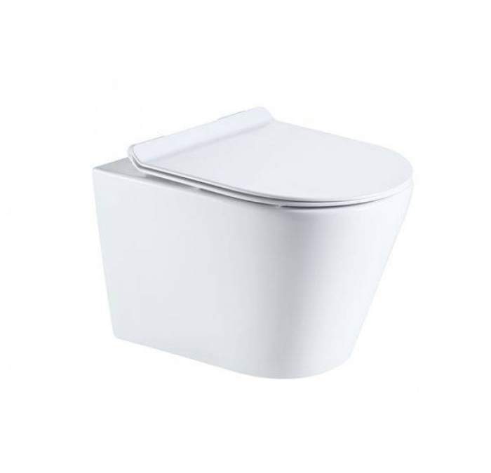 Унитаз TORR подвесной б/ободк. с/кр Soft-close