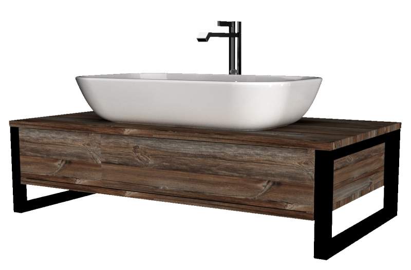 Тумба Grunge Loft 90П 1в.я. Дуб Намибия 