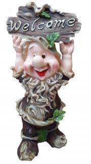 Гном  ФП526  Лесовик с табличкой  100см 