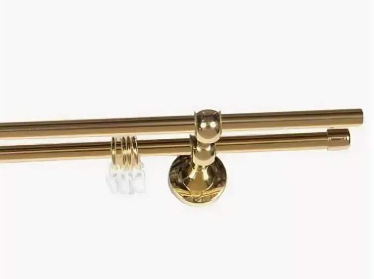 Карниз  DIY  16мм двойной (100) Золото глянец  3.6