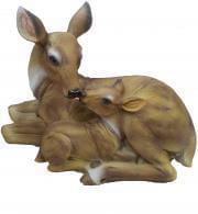 Косуля  ФП323  с малышом 32см  