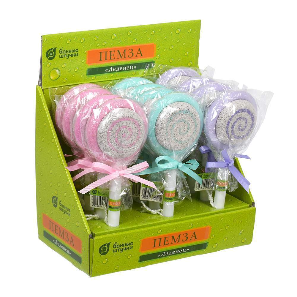 Пемза Леденец в ассортименте Банные штучки 12   40132