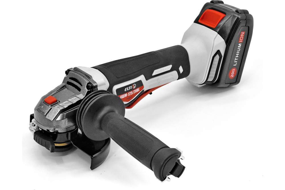 Углошлифовальная машина УШМ-125/20BL ELTI  20V/4Аh безщет.