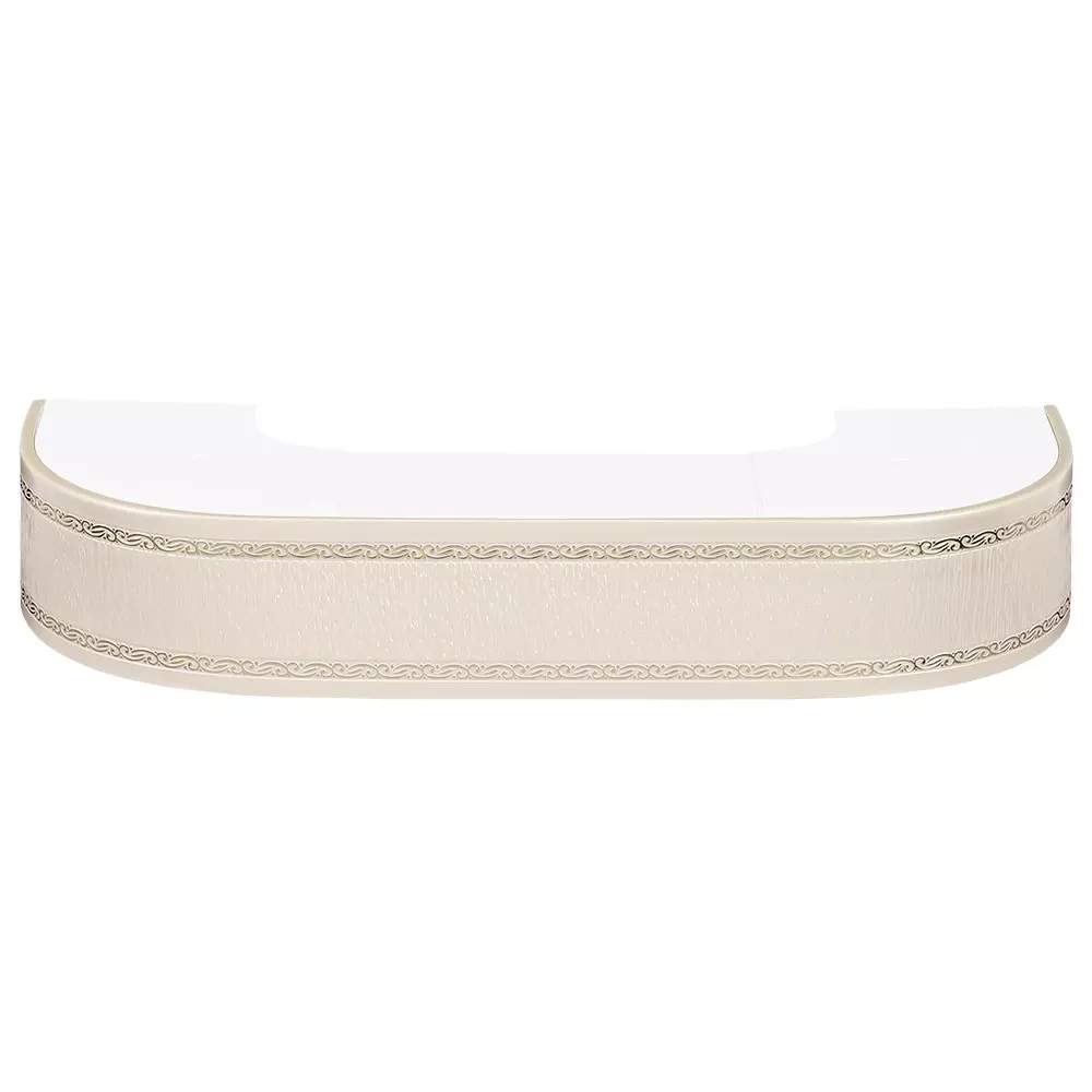 Карниз с поворотом Норд 3-х рядн. Шампань 1,8  44815