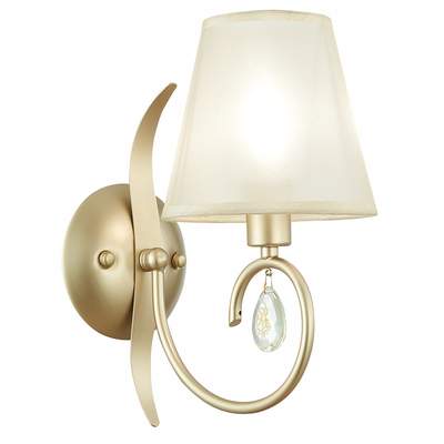 Светильник настенный SLE111401-01 Шампань/Шампань E14 1*40W