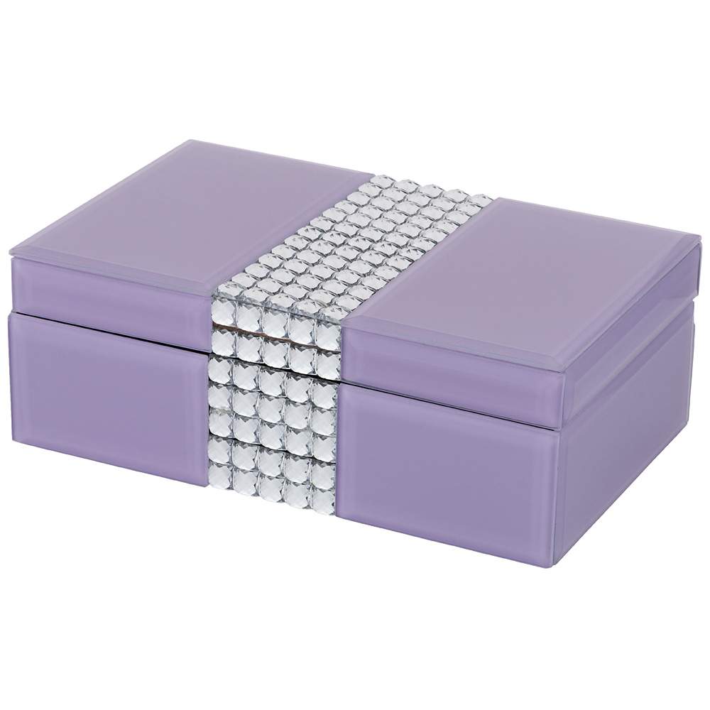 LEFARD Шкатулка 06-367 мдф/стекло 21*13*7,5см     