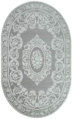 Ковер Джелато Грей 3779/а7/gl  1,6х2,3  овал