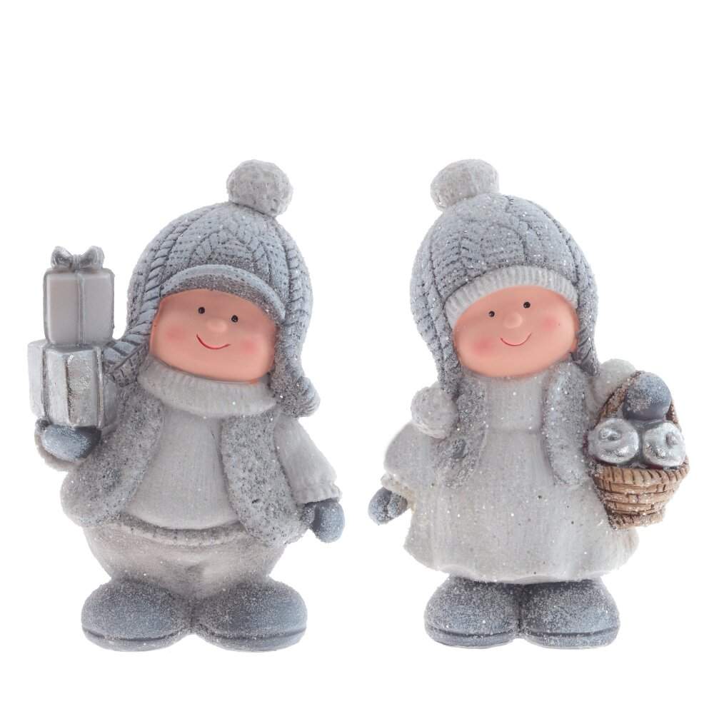 REMECO COLLECTION Фигурка 811888 Мальчик/Девочка 12х7х18см 2 вида (полимер)