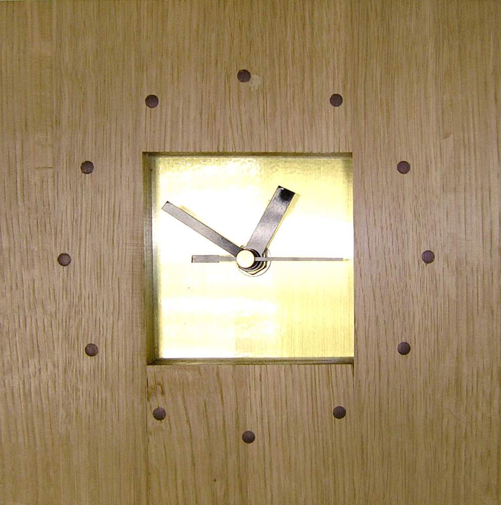 Накладка Часы дуб свет. CC 201 light/N   Zamel