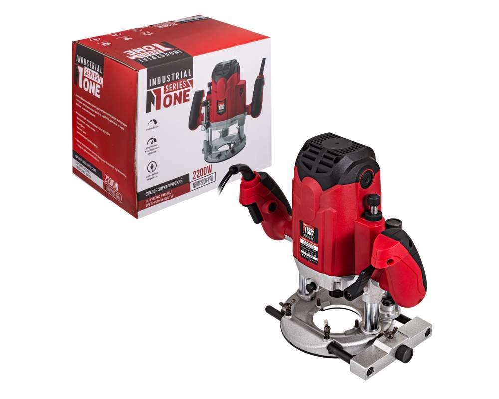 Фрезер NUMBER ONE  NERM 2200-Pro эл. (d цанги-6/8/12мм) 