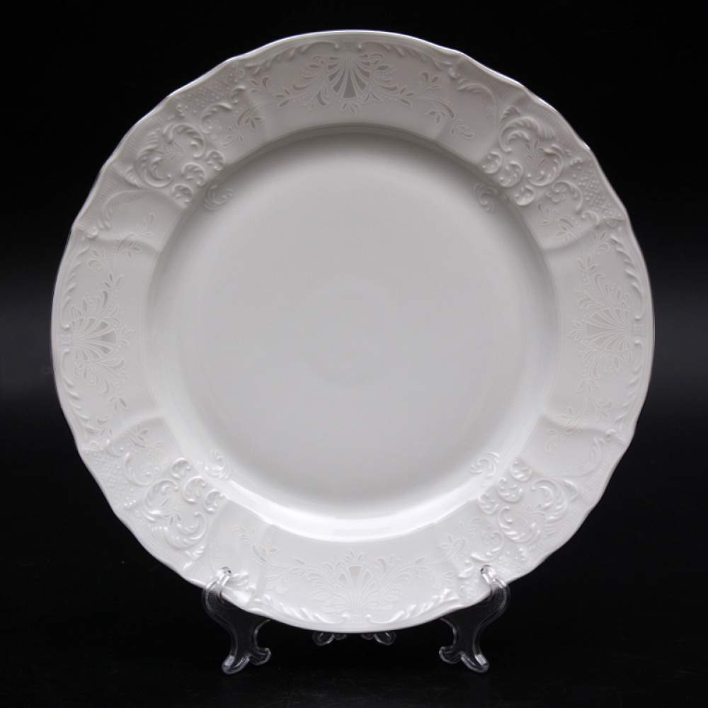 BERNADOTTE Отводка платина Набор тарелок обеденных 25см/6шт BE3632021/03816/БТФ0218