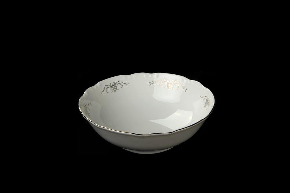 CONSTANCE Серый орнамент Салатник круглый 16см 7351100/15932/БТФ0778