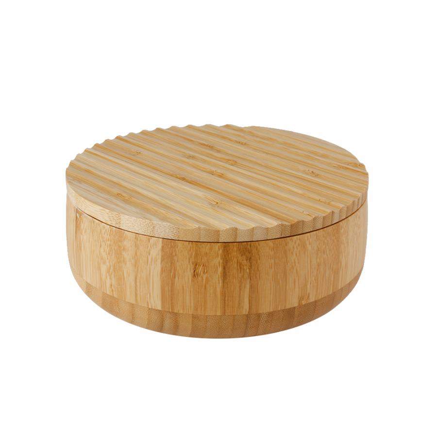 КАТУНЬ бамбук Салатник КТ-СЛТ-10 с крышкой d17,5х7см 