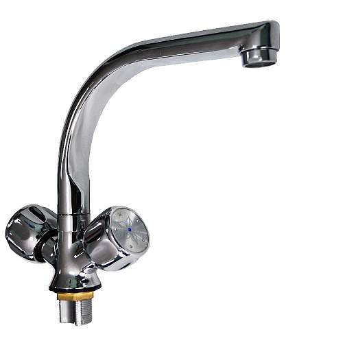 Смеситель RUSSIA-MOSCOW  2155  кухонный  мет/кер