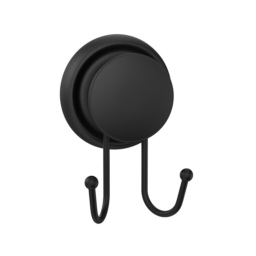 Крючок д/ванной двойной Fora Grafit FOR-GRA053