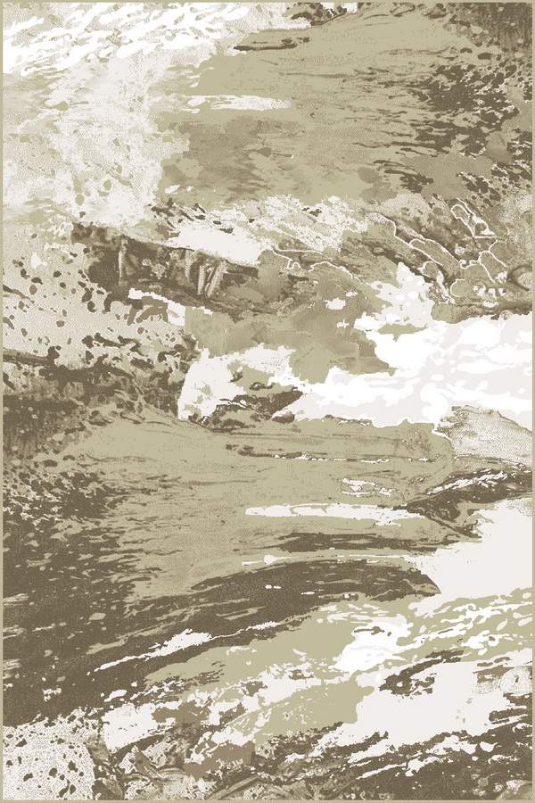 Ковер Брио 3814/b5/bi  1,0х2,0