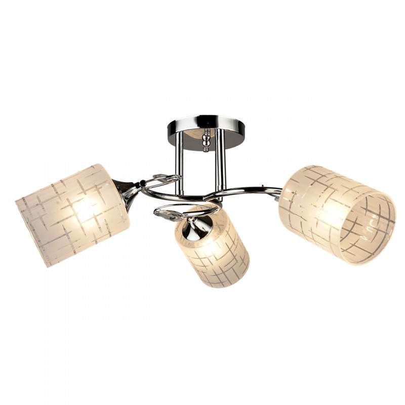 MD.3808-3-S CH  Люстра потолочная