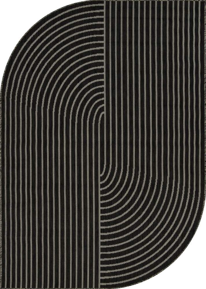 Ковер KAIR  S149  0.6x1,1  Figure, Black-Gray