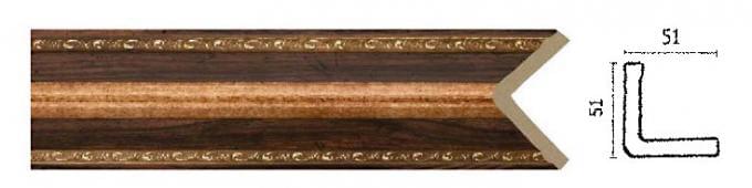 Багет интерьерный  142-1084  2,4м / 51*51 угол