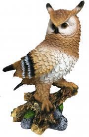 Филин  ФП302  большой на пне 40см  