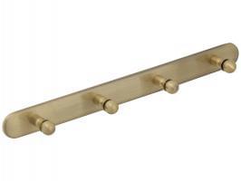 Планка Veragio GIALETTA VR.GIL-6437.BR  с 4-мя крючками  L31,5см  бронза