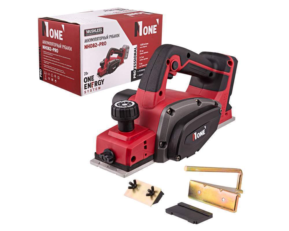 Рубанок NUMBER ONE NH082-PRO   20V без акк.