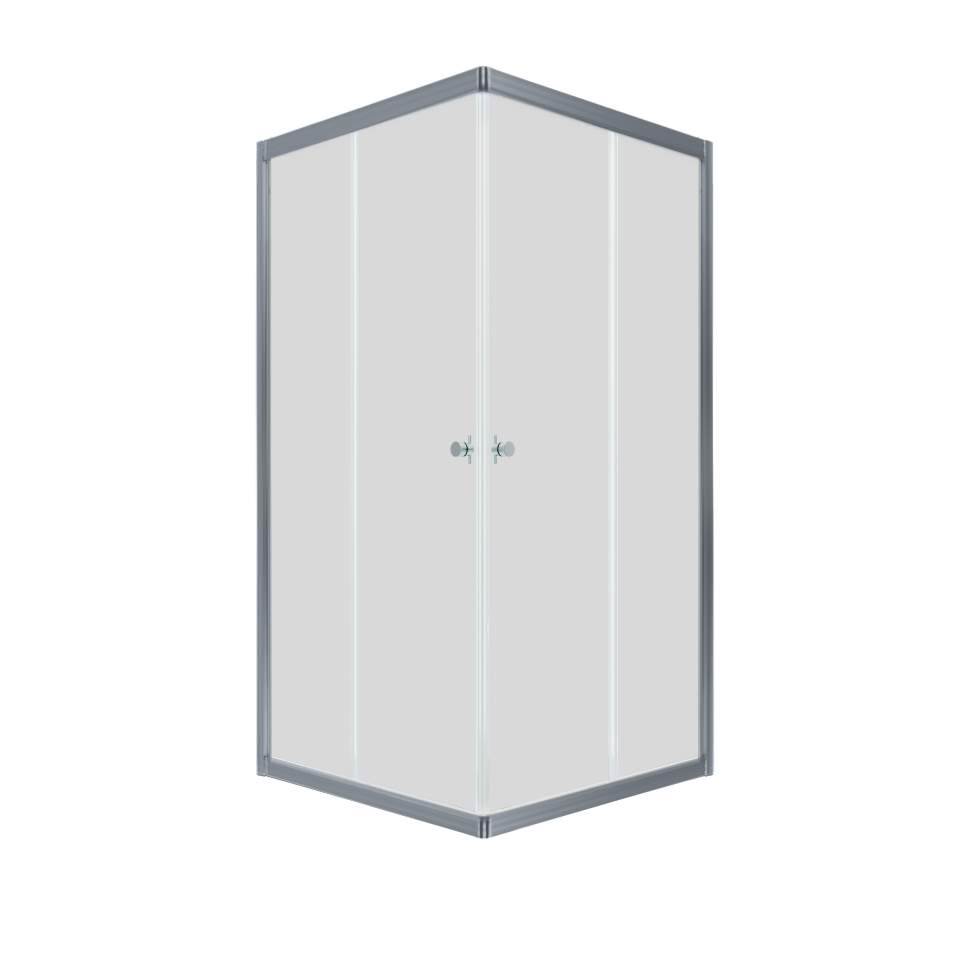 ДШ "Вента-Хром" 80*80 квадрат (1 место) П