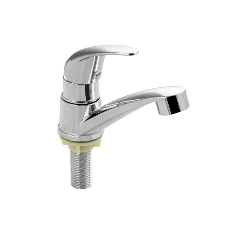 *Кран Brimix на одну воду пластик., хромир.  0755